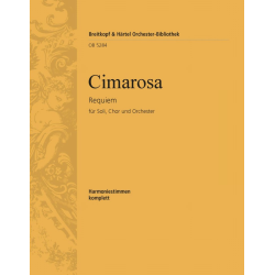 Requiem g-Moll : für Soli, gem Chor - Domenico Cimarosa
