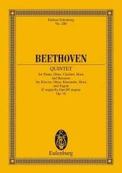 Quintett op.16 : für Klavier, -Ludwig van Beethoven