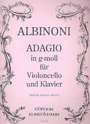 Adagio g-Moll : für Violoncello - Tomaso Albinoni