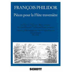 PIECES POUR LA FLUTE TRAVERSIERE - Francois-Andre Philidor