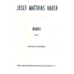 Nomos op.2 : für Klavier - Josef Matthias Hauer