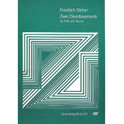 2 Divertissements : für - Friedrich Silcher
