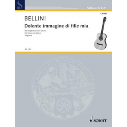 Dolente immagine di fille mia : für Gesang - Vincenzo Bellini