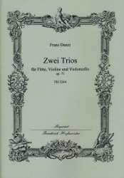 2 Trios op.71 : für Flöte, Violine und Violoncello - Franz Danzi