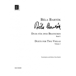 Duos  aus den 44 Duos für 2 Violen Band 1 - Bela Bartok