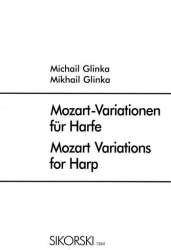 Mozart-Variationen : für Harfe - Mikhail Glinka