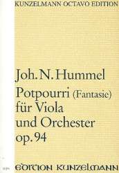 Potpourri op.94 mit Fantasie : - Johann Nepomuk Hummel