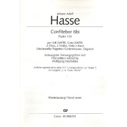 Confitebor tibi : für Soli, Chor - Johann Adolf Hasse