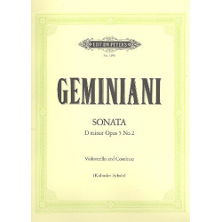 Sonate d-Moll op.5,2 : - Francesco Geminiani