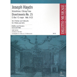 Streichtrio C-Dur Nr.25 Hob.V:C3 : - Franz Joseph Haydn
