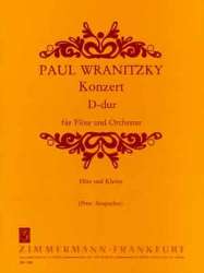 Konzert D-Dur für Flöte und - Paul Wranitzky