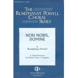 Non nobis Domine : for mixed chorus - Rosephanye Powell