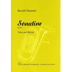 Sonatine op.81a für Tuba und Klavier -Bertold Hummel