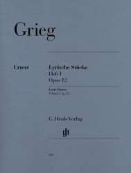 Lyrische Stücke Band 1 op.12 : - Edvard Grieg