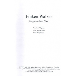 Finkenwalzer für gem Chor (SATB Chorpartitur) - Willibald Quanz