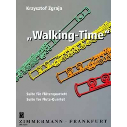 Walking-Time : Suite für 4 Flöten - Krzysztof Zgraja