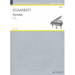 Toccata op.18 : für Klavier -Giuseppe Sgambati