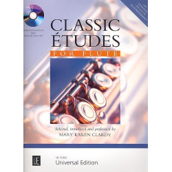 Classic Etudes for Flute (+ CD) - Diverse / Arr. Mary Karen Clardy