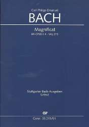 Magnificat D-Dur WQ215 : - Carl Philipp Emanuel Bach