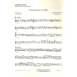 La follia : Concerto grosso nach - Francesco Geminiani