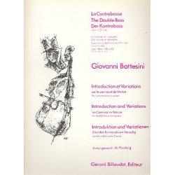 Introduction et variations sur le - Giovanni Bottesini