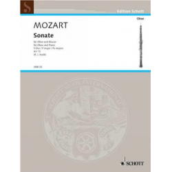 Sonate F-Dur KV13 : für Oboe und - Wolfgang Amadeus Mozart / Arr. Rolf Julius Koch