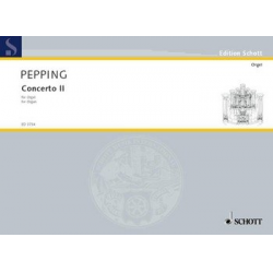 CONCERTO II : FUER ORGEL -Ernst Pepping