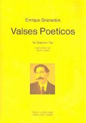 Valses poeticos : für 3 Gitarren - Enrique Granados