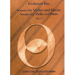 Sonate op.71 : für Violine und Klavier - Ferdinand Ries