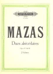 Duos abécédaires op.85 Band 2 : - Jacques Mazas