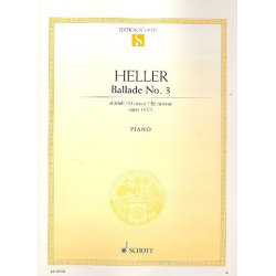 Ballade d-Moll op.115,3 : für Klavier - Stephen Heller