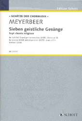7 geistliche Gesänge : für Soli und gem Chor - Giacomo Meyerbeer