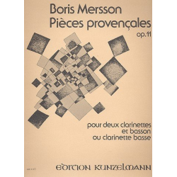 Pieces provencales op.11 : pour - Boris Mersson