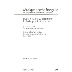 In festo purificationis H318 : - Marc Antoine Charpentier
