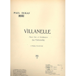 Villanelle : pour piano -Paul Dukas