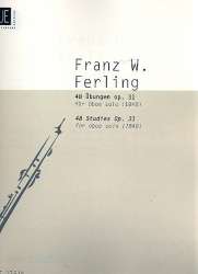 48 Übungen op.31 : für Oboe - Franz Wilhelm Ferling