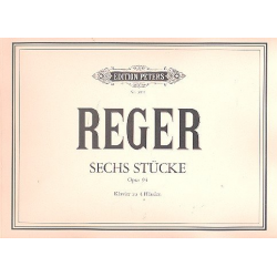6 Stücke op.94 : für Klavier - Max Reger