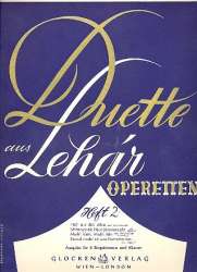 Duette aus Lehar-Operetten Band 2 : - Franz Lehár