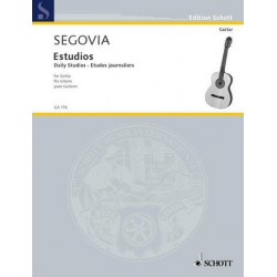 Estudios : für Gitarre - Andrés Segovia y Torres