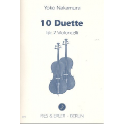 10 Duette : für 2 Violoncelli - Yoko Nakamura