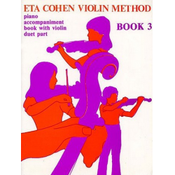 Violin Method vol.3 : accompaniment - Eta Cohen