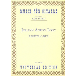 Partita C-Dur : für Gitarre - Johann Anton Logy