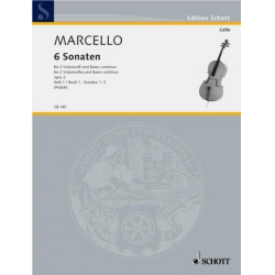 6 Sonaten op.2 Band 1 (Nr.1-3) -Benedetto Marcello / Arr.Wolfgang Birtel