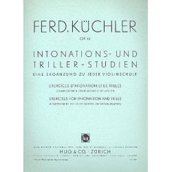 Intonations- und Triller-Studien op. 13 - Ferdinand Küchler