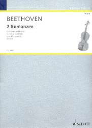 Romanzen op.40 und op.50 : - Ludwig van Beethoven / Arr. Max Rostal