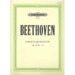 Streichquartette op.18,1-6 -Ludwig van Beethoven / Arr.Joseph Joachim