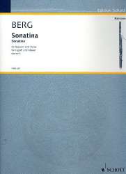 Sonatina : für Fagott und Klavier - Alban Berg