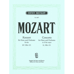 Konzert Es-Dur für Horn und Orchester - Wolfgang Amadeus Mozart / Arr. Christian Rudolf Riedel
