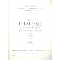 Antwerpener Tanzbuch zu - Pierre Phalese