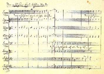 Motette: Denn er hat seinen Engeln befohlen (Postkarte) -Felix Mendelssohn-Bartholdy